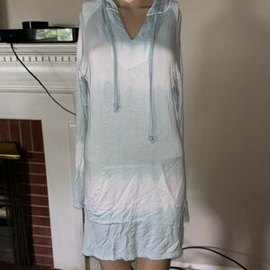 Beach break hooded Coverup dress
